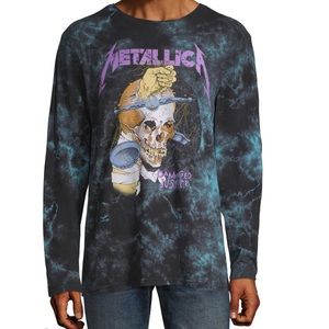Large Men’s Metallica Damaged Justice Shirts